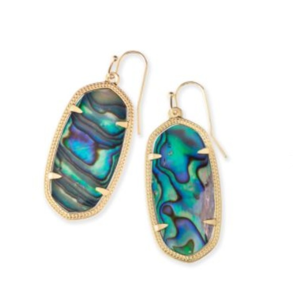 Kendra Scott Jewelry - Kendra Scott Elle Earrings in Gold Abalone